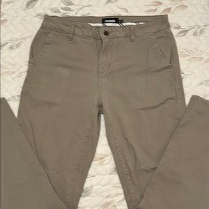 RSQ Slim Straight Khaki Pants